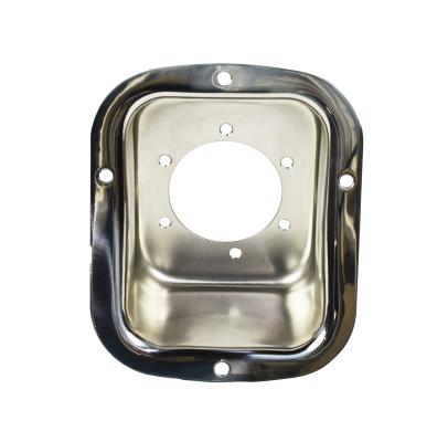 Jeep CJ/YJ Gas Filler Neck 78-95 CJ and Wrangler YJ Polished Silver Kentrol