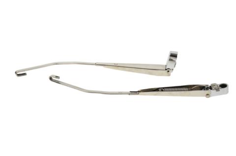 Jeep TJ Windshield Wiper Arms Pair 97-06 Wrangler TJ Polished Silver Kentrol
