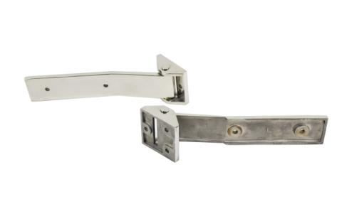 Jeep JK Tailgate Hinge Pair 07-18 Wrangler JK Polished Silver Kentrol