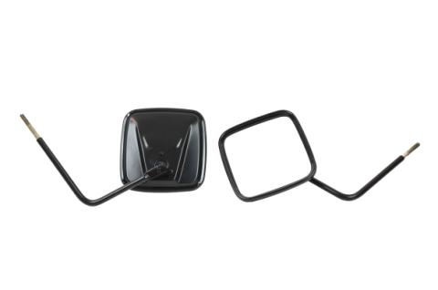 JEEP CJ/YJ/TJ/JK Outback Mirrors Pair 76-18 CJ and Wrangler YJ/TJ/JK Powdercoat Black Kentrol