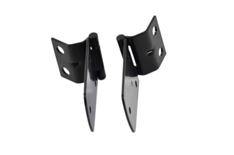 Jeep TJ Hood Hinge Pair 97-06 Wrangler TJ Powdercoat Black Kentrol