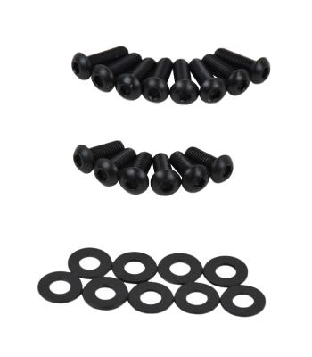Jeep TJ Hood Hinge Pair 97-06 Wrangler TJ Powdercoat Black Kentrol