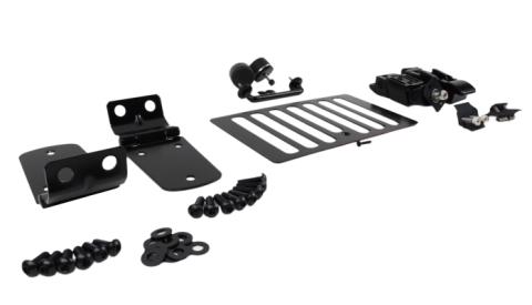 Jeep TJ Hood Kit 98-06 Wrangler TJ Powdercoat Black Kentrol