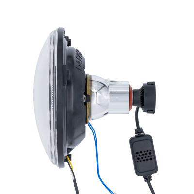 Black LED 7 Inch with HDR Switchback Halo Dapper Lighting