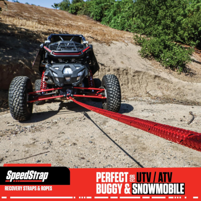 5/8 Inch Lil Mama Kinetic Recovery Rope - 30 Foot PRP Seats