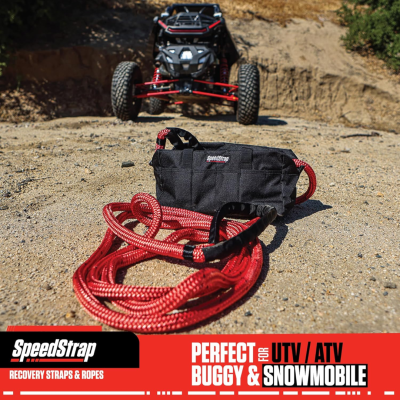 5/8 Inch Lil Mama Kinetic Recovery Rope - 30 Foot PRP Seats