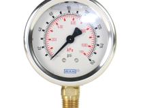 Gauge Kit Back Pressure 160PSI Liquid Filled BD Diesel