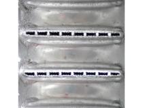 Xtrude Tranmission Cooler with Fan Double Stacked Complete Kit 5/8in Lines (Silverado/Sierra) BD Diesel