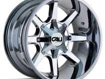Cast Aluminum Wheels Busted 9100 CH 20x9 Chrome 5 On 127/5 On139.7 Bolt Pattern 0 Offset Cali Offroad Wheels