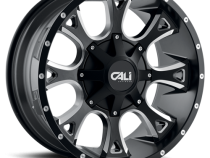 Cast Aluminum Wheels Anarchy 9103 SB 20x10 Milled Spokes Satin Black 5 On 127/5 On139.7 Bolt Pattern -19 Offset Cali Offroad Wheels