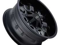 Cast Aluminum Wheels Dirty 9104 SB 20x9 Milled Spokes Satin Black 5 On 127/5 On139.7 Bolt Pattern 0 Offset Cali Offroad Wheels