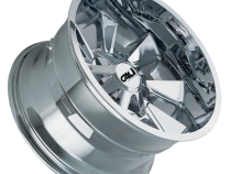 Cast Aluminum Wheels Distorted 9106 CH 20x12 Chrome 6 On 135/6 On139.7 Bolt Pattern -44 Offset Cali Offroad Wheels