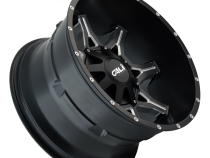 Cast Aluminum Wheels Obnoxious 9107 SB 20x10 Milled Spokes Satin Black 5 On 127/5 On139.7 Bolt Pattern -19 Offset Cali Offroad Wheels