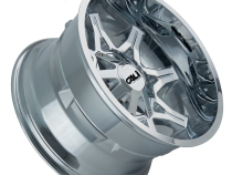 Cast Aluminum Wheels Obnoxious 9107 CH 24x12 Chrome 8 On 165.1/8 On170 Bolt Pattern -44 Offset Cali Offroad Wheels