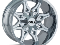 Cast Aluminum Wheels Obnoxious 9107 CH 20x9 Chrome 5 On 127/5 On139.7 Bolt Pattern 0 Offset Cali Offroad Wheels