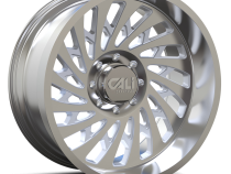 Cast Aluminum Wheels Switchback 9108 PO 24x12 Polished 5 On 139.7 Bolt Pattern -51 Offset Cali Offroad Wheels