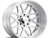 Cast Aluminum Wheels Invader 9115 BGC 22x12 Brushed Brushed 6 On 135 Bolt Pattern -51 Offset Cali Offroad Wheels