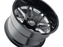 Cast Aluminum Wheels Invader 9115 GB-M 26x14 Milled Gloss Black 6 On 135 Bolt Pattern -76 Offset Cali Offroad Wheels