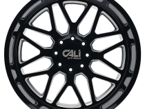 Cast Aluminum Wheels Invader 9115 GB-M 26x14 Milled Gloss Black 6 On 135 Bolt Pattern -76 Offset Cali Offroad Wheels
