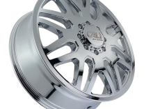 Dually Wheels Invader Dually 9115D CH 22x8.25 Chrome 8 On 165.1 Bolt Pattern 115 Offset Cali Offroad Wheels