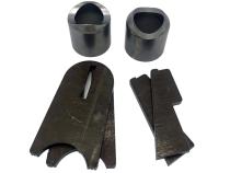 ATV/UTV Jack Mount Chassis Mount Kit Electric Jack Universal Weld On 2 Mounts Included AGM Products