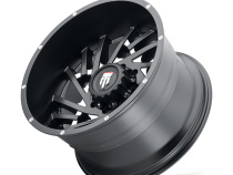 Web AT161 Satin Black Milled 20X10 5-127 -24MM 78.1MM Off Road Wheels American Truxx