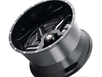 Ninja AT163 Gloss Black Milled 22X14 5-127 -76MM 78.1MM Off Road Wheels American Truxx