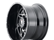 Warrior AT165 Gloss Black Machined 22X14 5-127 -76MM 78.1MM Off Road Wheels American Truxx