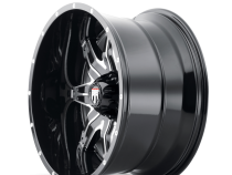 Lonestar AT185 Gloss Black Machined 20X10 5-127 -24MM 78.1MM Off Road Wheels American Truxx