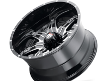 Lonestar AT185 Gloss Black Machined 20X10 5-127 -24MM 78.1MM Off Road Wheels American Truxx