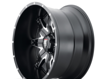 Lonestar AT185 Satin Black Milled 20X10 5-127 -24MM 78.1MM Off Road Wheels American Truxx