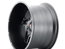 Spurs AT186 Satin Black Milled 24X14 5-127 -76MM 78.1MM Off Road Wheels American Truxx
