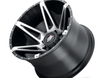 Kutz AT1902 Gloss Black Machined 20X9 5-127 -12MM 78.1MM Off Road Wheels American Truxx