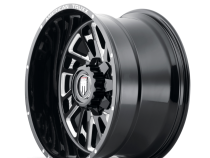 Blade AT1905 Gloss Black Milled 24X14 5-127 -76MM 78.1MM Off Road Wheels American Truxx