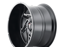 Spiral AT1906 Satin Black Milled 22X12 5-150 -44MM 110.5MM Off Road Wheels American Truxx