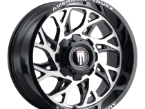 Destiny AT1913 Black Machined 24X14 6-135/6-139.7 -76MM 106.1MM Off Road Wheels American Truxx