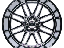 Restless AT1915 Chrome 22X12 6-135 -44MM 87.1MM Off Road Wheels American Truxx