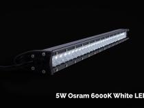 20 Inch Slim Single Row Straight LED Light Bar 9000 Lumens Cali Raised LED