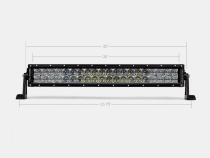 22 Inch Spot Dual Row Cali Raised LED