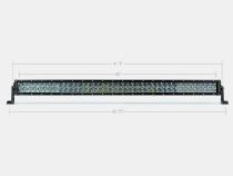 42 Inch Spot Curved Dual Row 5D Optic OSRAM LED Bar Cali Raised LED