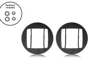 05-11 Tacoma LED Fog Light Pod Replacement Mounting Brackets Cali Raised LED