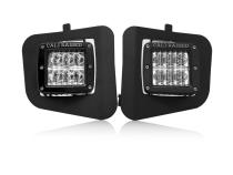 14-21 Tundra LED Fog Light Pod Replacement Mounting Brackets Cali Raised LED
