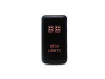 Toyota OEM Style Ditch Lights Switch Blue Cali Raised LED