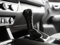 Toyota Shift Knob 07-21 Tundra 05-Present Tacoma 03-Present 4Runner Anodized Aluminum Gloss Black Cali Raised LED