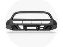 16-Up Tacoma Stealth Bumper 32 Inch LED Bar Combo Beam No Switch 32 Inch Spot Beam with Relocation Mounts No Switch No Winch No D-Ring Cali Raised LED