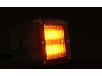 2019-Present RAV4 Ditch Mount Kit-(2) 3X2 18W Amber LED Pods Toyota OEM Square Style Ditch Lights Switch Cali Raised LED