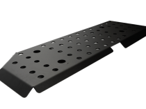 2005-2015 Toyota Tacoma Complete Skid Plate Collection - Steel Raw Cali Raised LED