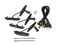 14-21 4Runner Grille Raptor LED Light Kit Amber No Fuse Cali Raised LED