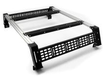 05-21 Tacoma Overland Bed Rack Long Bed Mid Height Rack Cali Raised LED