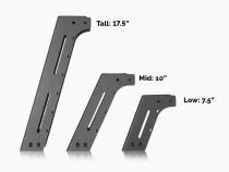 14-21 Tundra Overland Bed Rack Long Bed Low Profile Rack Cali Raised LED
